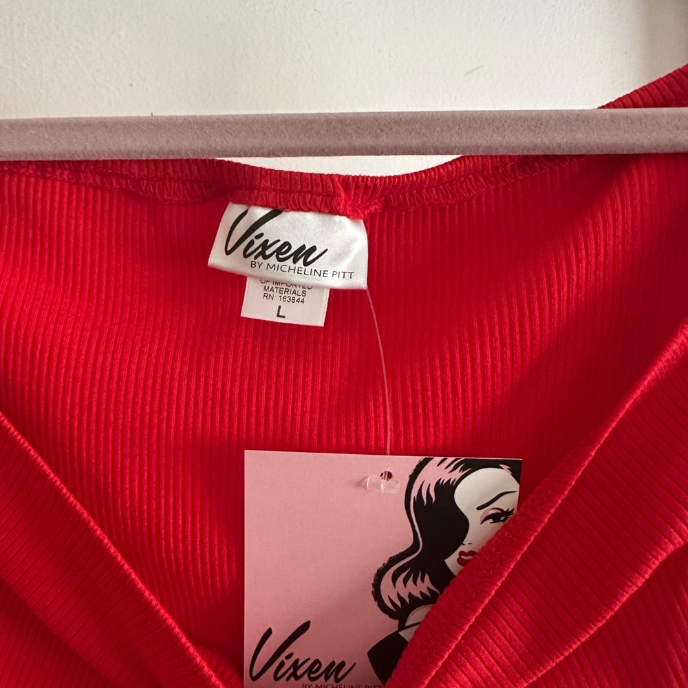 NWT Vixen Tie Me Up Top - L - Picture 4 of 5